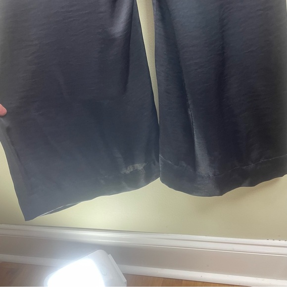 Steve Madden Black Front Tie Jumpsuit Has Pockets Size Medium - Picture 15 of 16